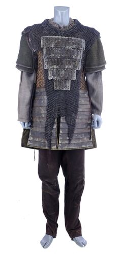 Lot # 206: Tovar's First Confrontation Cuirass, Stunt Shirt and Pant