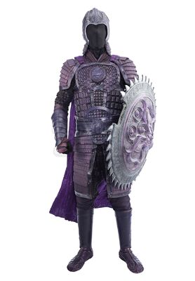 Lot # 209: Purple Deer Corps Soldier Armor with Shield