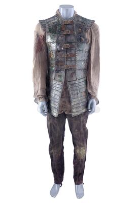 Lot # 214: William's Arrival Costume Cuirass, Shirt, and Pant