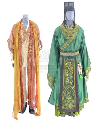 Lot # 220: Emperor Advisor and Palace Lady Ensembles