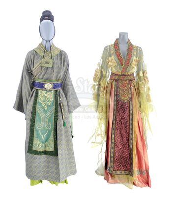 Lot # 290: Emperor Advisor and Palace Lady Ensembles