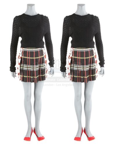 Lot # 5: The Gifted - Pair of the Frost Sisters' Inner Circle Costumes