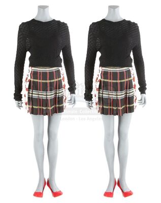 Lot # 5: The Gifted - Pair of the Frost Sisters' Inner Circle Costumes