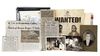 Lot # 9: The Gifted - Von Strucker Family Photos and Articles with Reed's Case File