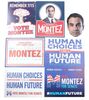 Lot # 13: The Gifted - Set of Senator Matthew Montez's Campaign Materials