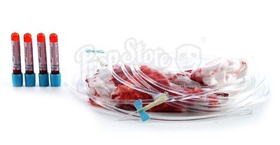 Lot # 14: The Gifted - Glow's Blood Transfusion Accessories