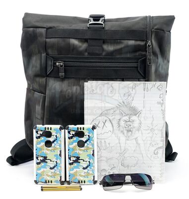 Lot # 17: The Gifted - Andy Strucker's Hand-Drawn Drawings with Accessories