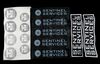 Lot # 18: The Gifted - Collection of Sentinel Services and Trask Industries Stickers