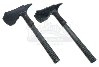 Lot # 22: The Gifted - Pair of Thunderbird's Tomahawks