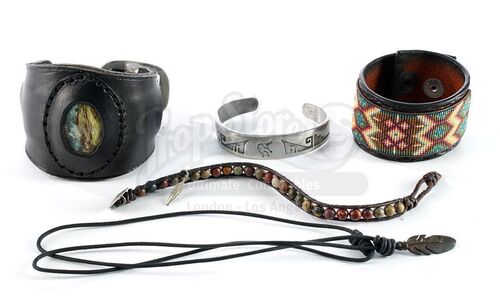 Lot # 24: The Gifted - Thunderbird's Feather Necklace and Additional Accessories