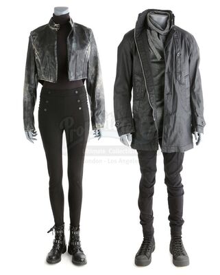 Lot # 25: The Gifted - Twist's Stunt Heist Costume and Andy Strucker's Heist Costume