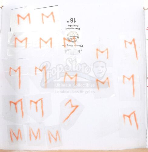 Lot # 29: The Gifted - Set of Morlock "M" Appliances