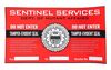 Lot # 30: The Gifted - Sentinel Services Patches and Warning Stickers - 2