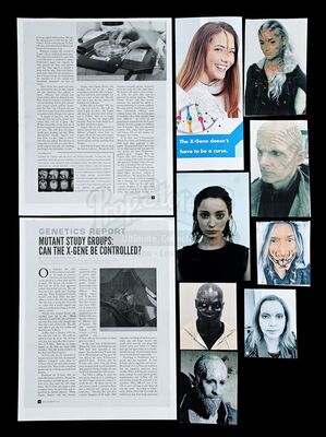 Lot # 33: The Gifted - X-Gene Article and Photos