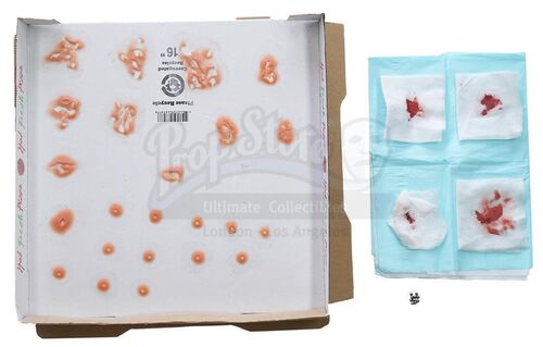 Lot # 38: The Gifted - Set of Thunderbird's Wound Appliances, Bandages, and Birdshot