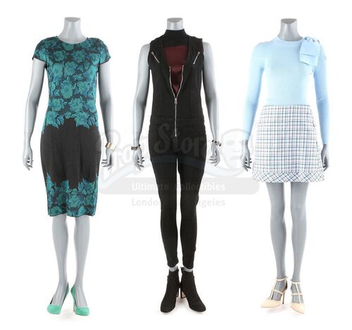 Lot # 48: The Gifted - Esme Frost, Reeva Payge, and Sage's Inner Circle Costumes