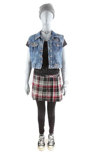 Lot # 52: The Gifted - Young Polaris' Costume with Screws