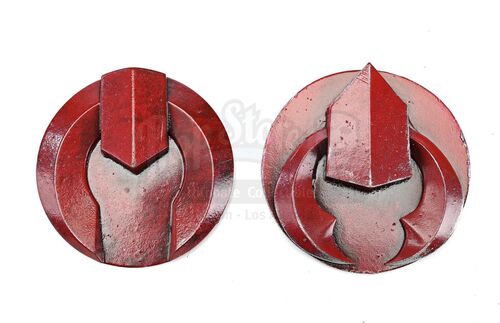 Lot # 59: The Gifted - Two Medallions from Polaris' Father