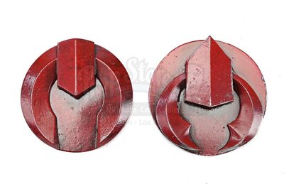 Lot # 59: The Gifted - Two Medallions from Polaris' Father