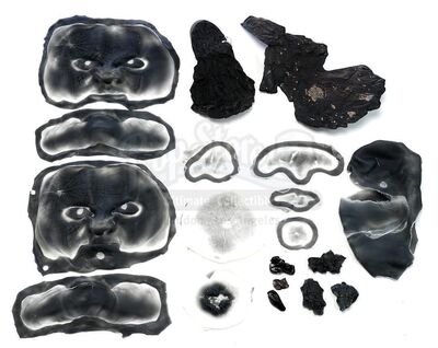 Lot # 64: The Gifted - Set of Shatter's Appliances and Obsidian Pieces
