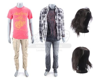 Lot # 74: The Gifted - Thunderbird's Marines and Band Costumes with Wigs