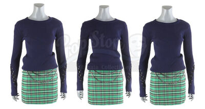 Lot # 87: The Gifted - Esme Frost's Training Costume with Matching Frost Sister Costumes