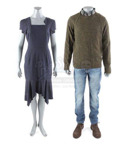 Lot # 90: The Gifted - Reed Strucker and Reeva Payge's Showdown Costumes