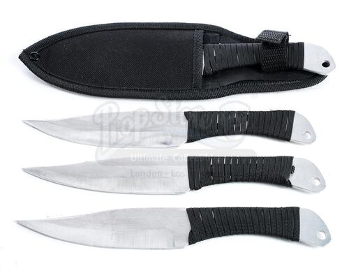Lot # 94: The Gifted - Polaris' Knives with Sheath