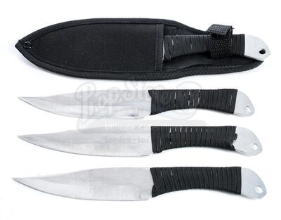 Lot # 94: The Gifted - Polaris' Knives with Sheath