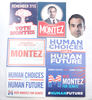 Lot # 95: The Gifted - Set of Senator Matthew Montez's Campaign Materials