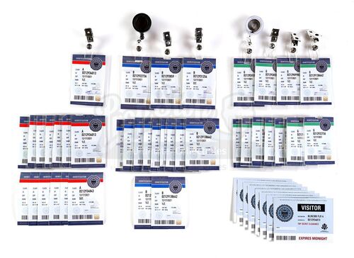 Lot # 98: The Gifted - Collection of Sentinel Services IDs and Visitors Passes