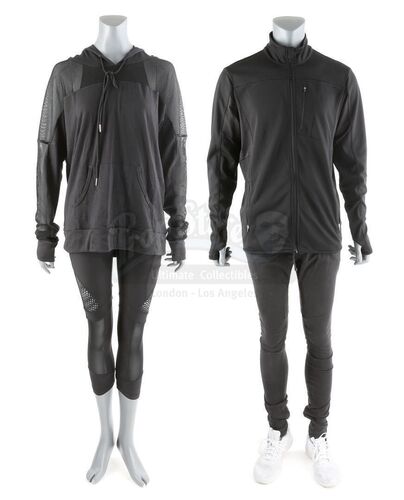 Lot # 99: The Gifted - Andy Strucker's Double and Twist's Training Costumes