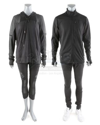 Lot # 99: The Gifted - Andy Strucker's Double and Twist's Training Costumes