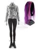 Lot # 101: The Gifted - Blink's Finale Portal Costume with Wig
