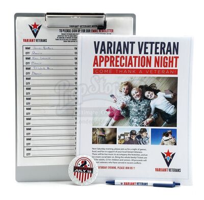 Lot # 102: The Gifted - Thunderbird's Variant Veterans Materials