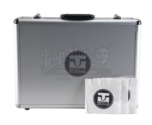 Lot # 110: The Gifted - Trask Industries Briefcase and Napkins