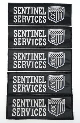 Lot # 111: The Gifted - Collection of Sentinel Services Patches