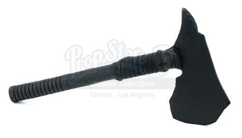 Lot # 113: The Gifted - Thunderbird's Hero Tomahawk and Sheath