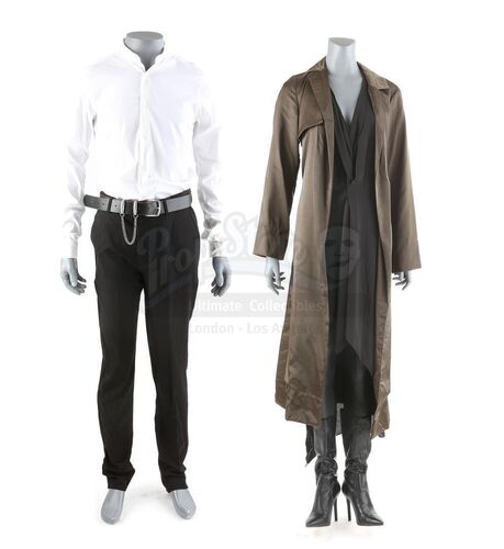 Lot # 125: The Gifted - Polaris' Vision Costume and Andy Strucker's Vision Costume Components