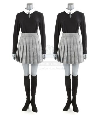Lot # 133: The Gifted - Pair of the Frost Sisters' Costumes