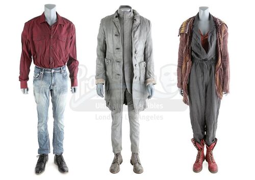 Lot # 136: The Gifted - Fade's Inner Circle Costume with Pedro's Costume and Glow's Morlock Costume