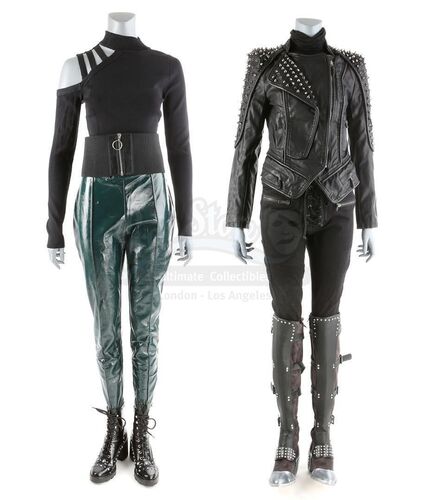 Lot # 143: The Gifted - Polaris' Spying and Stunt Regimen Technologies Raid Costumes