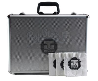 Lot # 156: The Gifted - Trask Industries Briefcase and Napkins