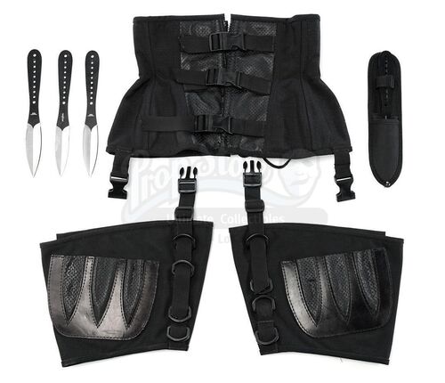 Lot # 161: The Gifted - Polaris' Corset and Leg Holsters