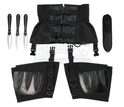 Lot # 161: The Gifted - Polaris' Corset and Leg Holsters