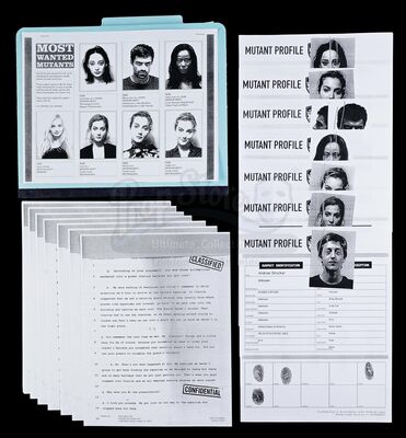 Lot # 166: The Gifted - Department of Mutant Affairs Case Files with Folder