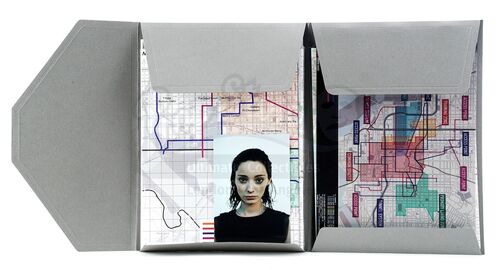 Lot # 174: The Gifted - Jace Turner's Morlock Tunnel Map and Background Character Photos