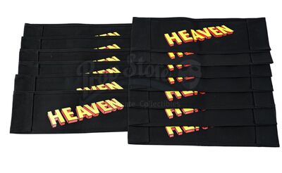 Lot # 188: The Gifted - Collection of Cast and Crew Chairbacks
