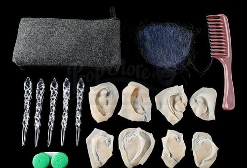 Lot # 202: The Gifted - Blink's Contacts, Portal Daggers, Ear Appliances, and Additional Accessories