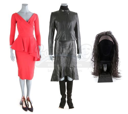 Lot # 236: The Gifted - Reeva Payge's Quinn Maxson Date and Regimen Technologies Costumes with Wig